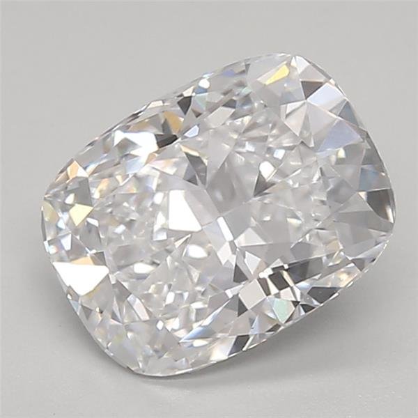 1.61ct D VVS2 Rare Carat Ideal Cut Cushion Lab Grown Diamond