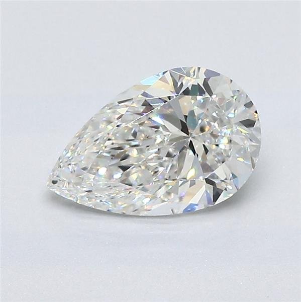 1.01ct F VS2 Excellent Cut Pear Diamond