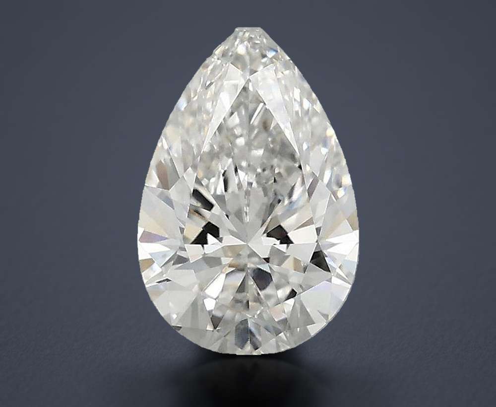 1.22 Carat Pear Lab Diamond