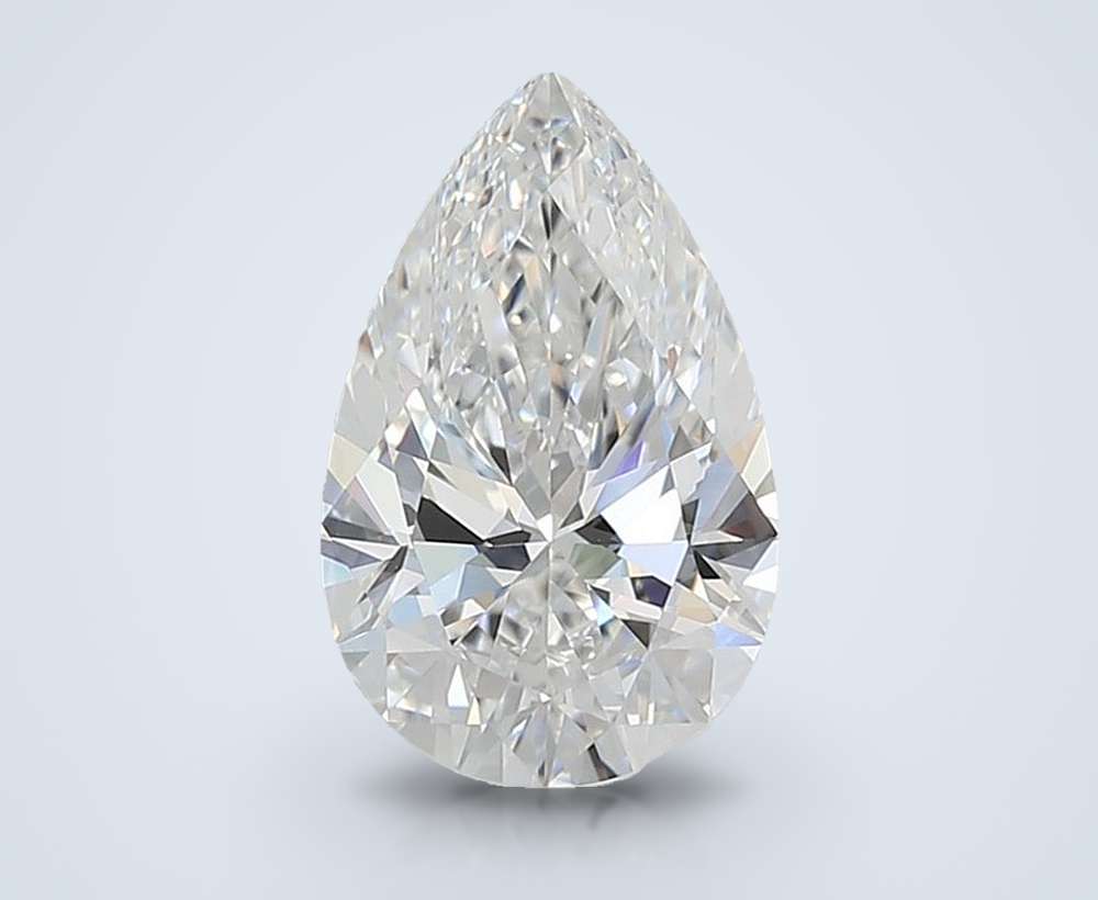 2.00 Carat Pear Lab Diamond
