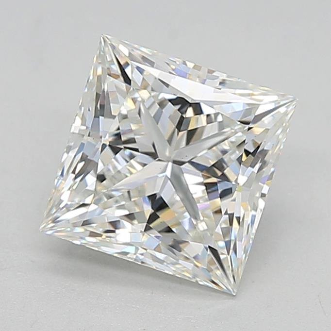 2.08ct G VVS2 Rare Carat Ideal Cut Princess Lab Grown Diamond