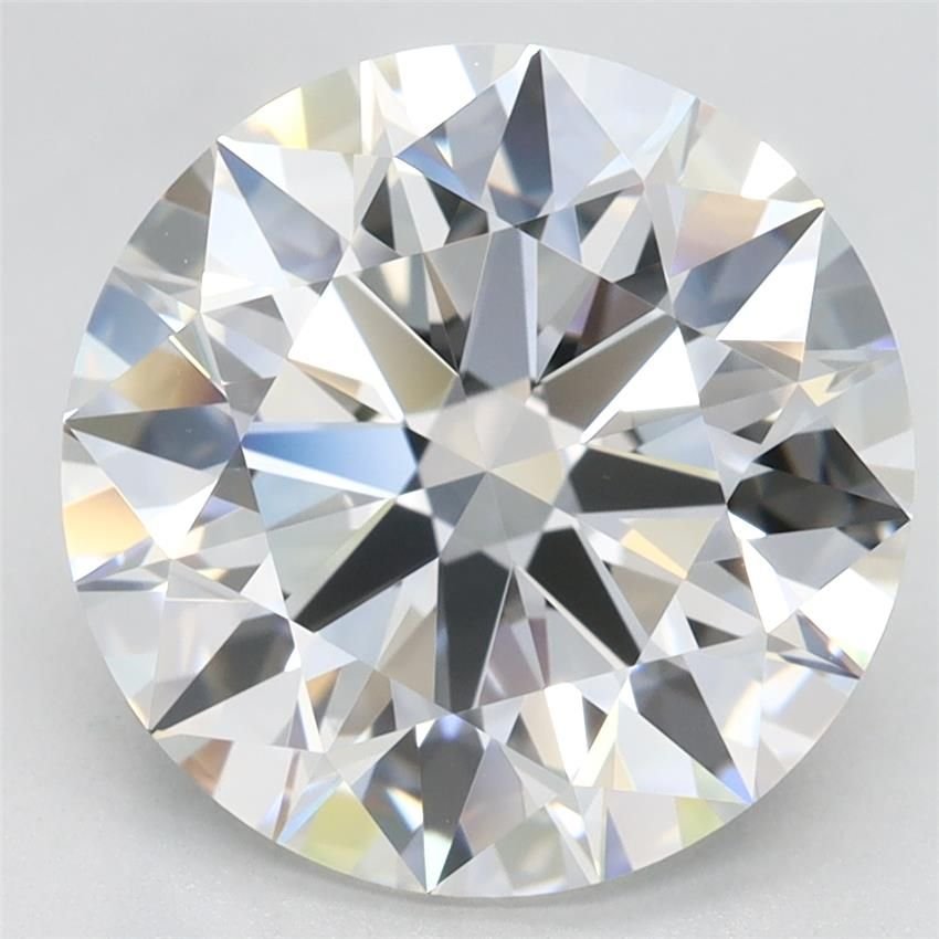 4.65ct F VVS2 Rare Carat Ideal Cut Round Lab Grown Diamond