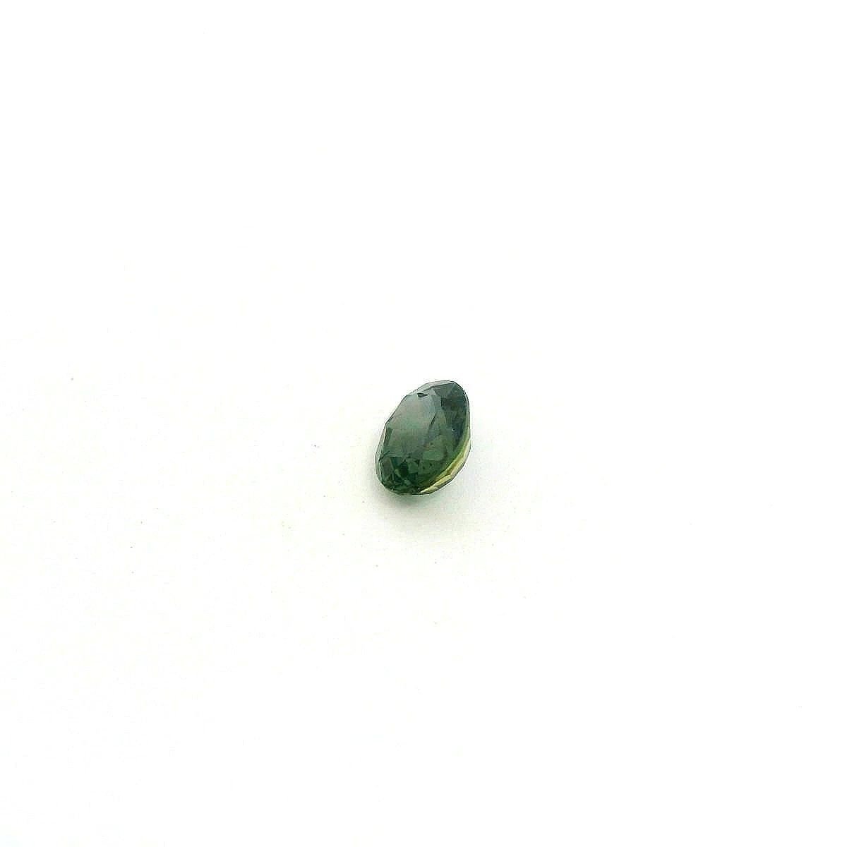1.14 Carat Teal Oval Sapphire