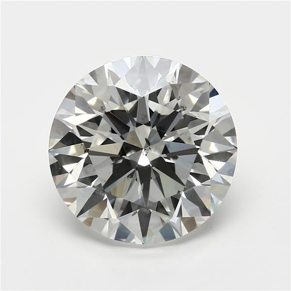 3.17ct I SI1 Rare Carat Ideal Cut Round Diamond