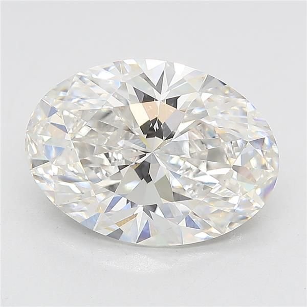 4.00ct F VS1 Rare Carat Ideal Cut Oval Lab Grown Diamond