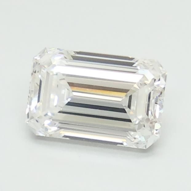 1.07ct D VVS1 Rare Carat Ideal Cut Emerald Lab Grown Diamond