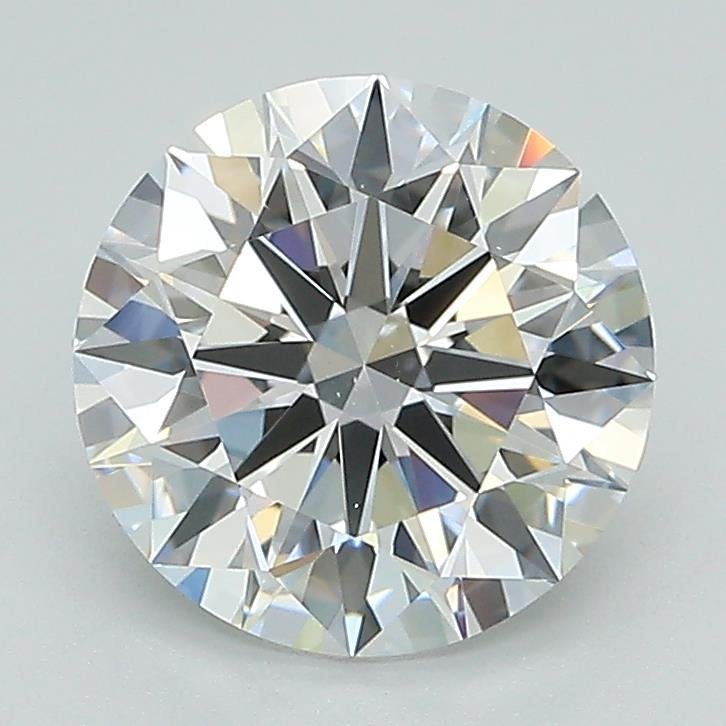 2.07ct D VS2 Rare Carat Ideal Cut Round Lab Grown Diamond