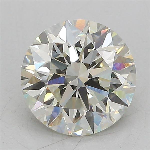2.10ct I VS2 Excellent Cut Round Lab Grown Diamond