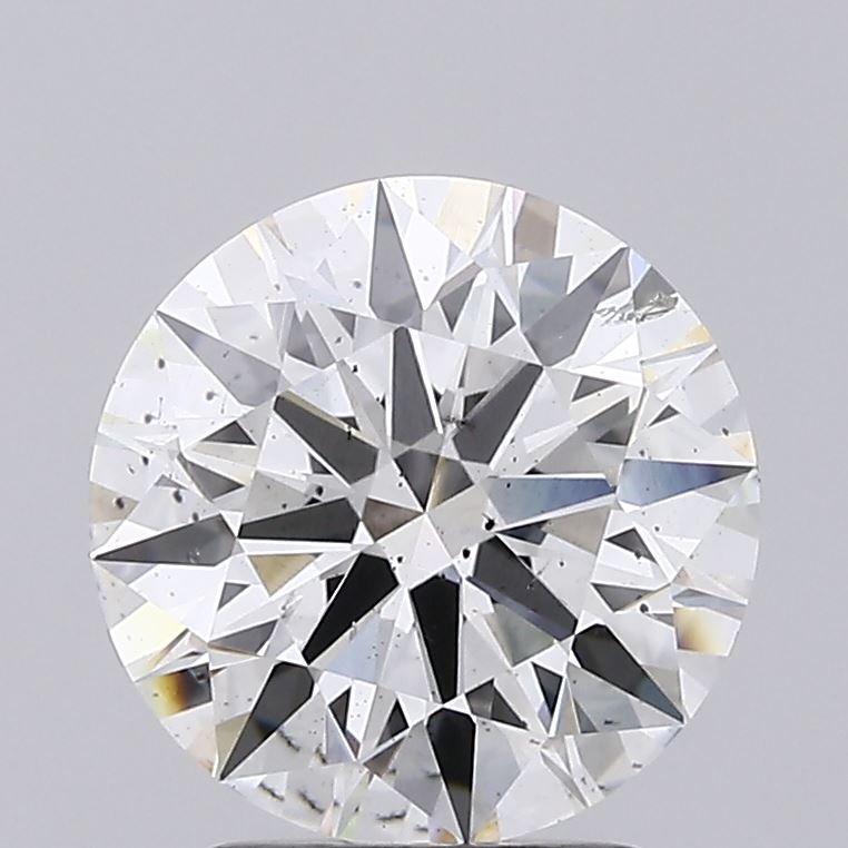 2.42ct G SI1 Rare Carat Ideal Cut Round Lab Grown Diamond