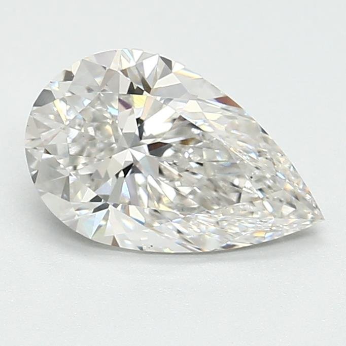 1.32ct F VS1 Rare Carat Ideal Cut Pear Lab Grown Diamond