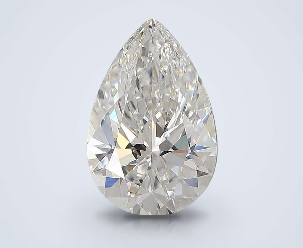 4.10 Carat Pear Lab Diamond