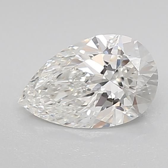 0.80ct F VVS1 Rare Carat Ideal Cut Pear Lab Grown Diamond