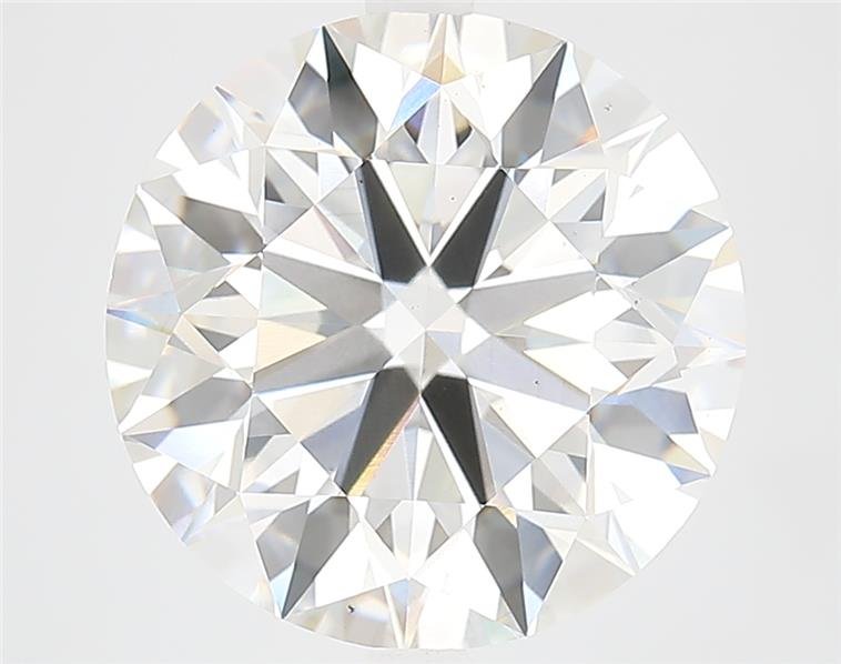 6.51ct H VS1 Excellent Cut Round Lab Grown Diamond