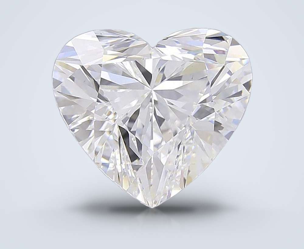 7.54 Carat Heart Lab Diamond