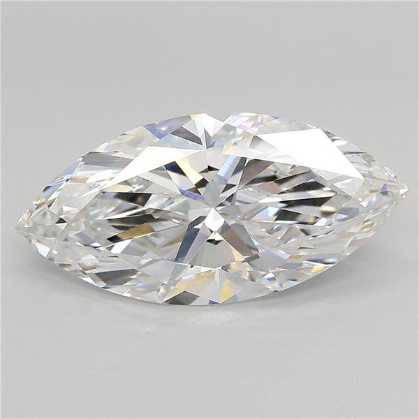 4.25ct E VS1 Excellent Cut Marquise Lab Grown Diamond