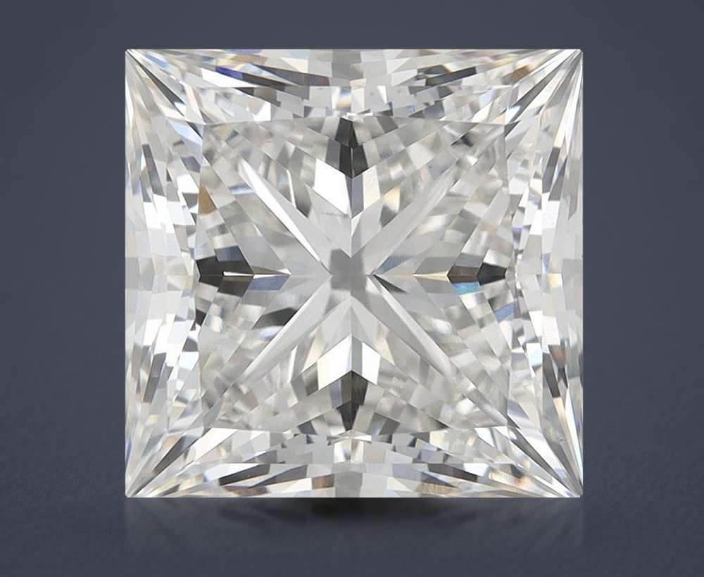 7.00 Carat Princess Lab Diamond