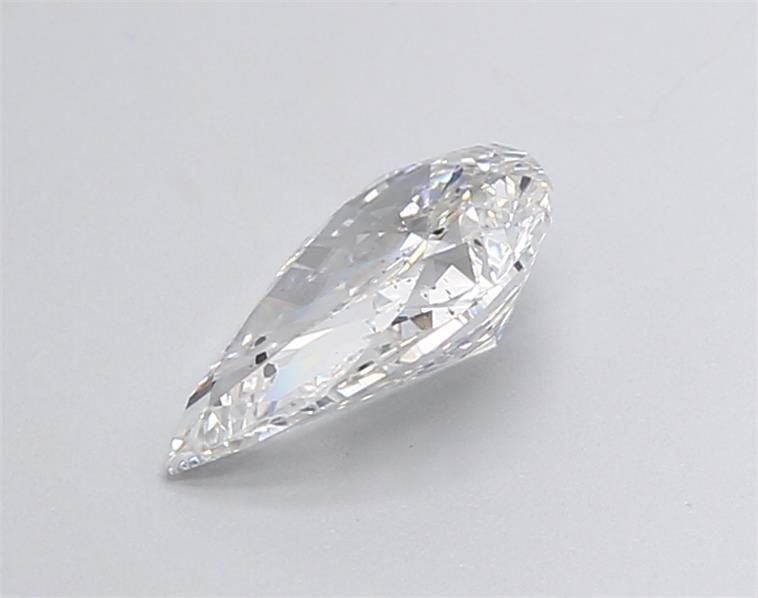 1.55ct F SI2 Rare Carat Ideal Cut Pear Lab Grown Diamond