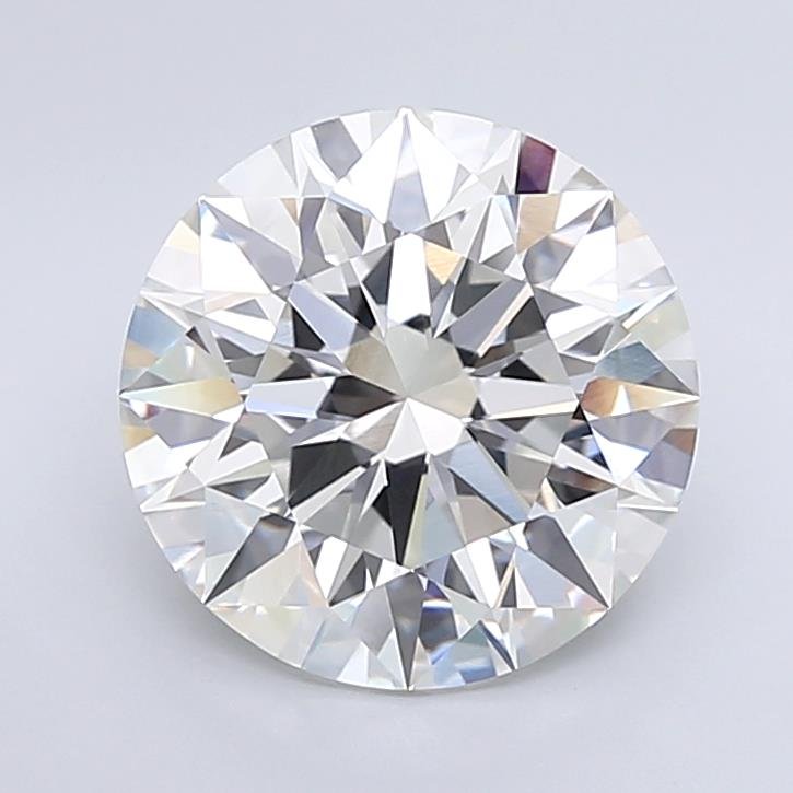 4.83ct F VVS2 Rare Carat Ideal Cut Round Lab Grown Diamond