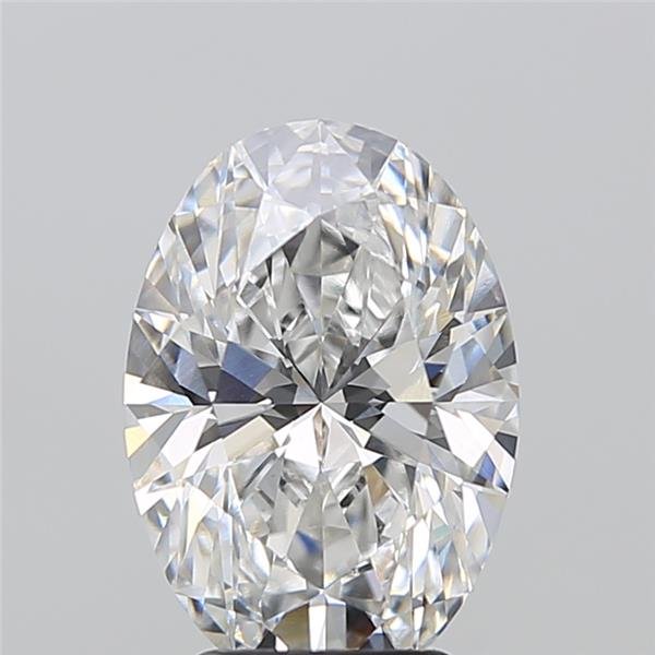 3.60 Carat Oval Lab Diamond