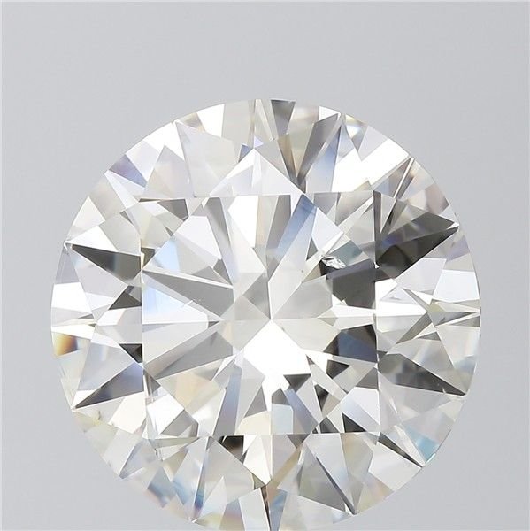 9.13ct H SI1 Rare Carat Ideal Cut Round Diamond