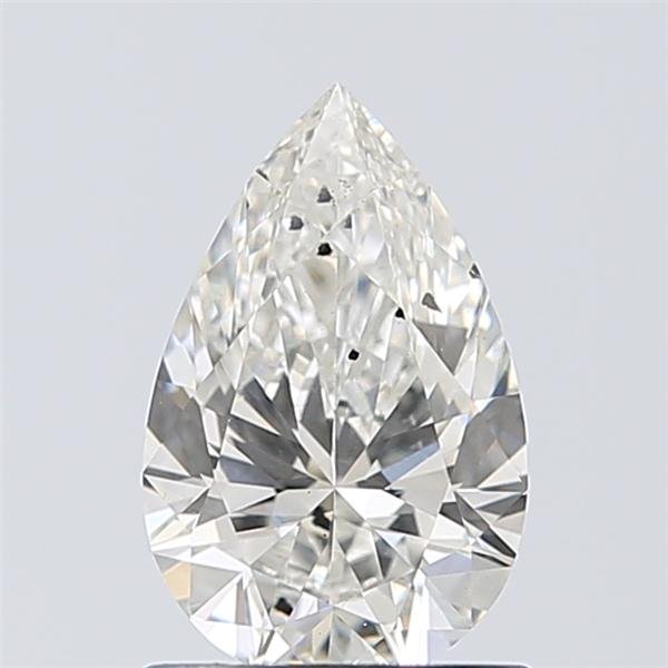 0.90ct G SI2 Rare Carat Ideal Cut Pear Lab Grown Diamond