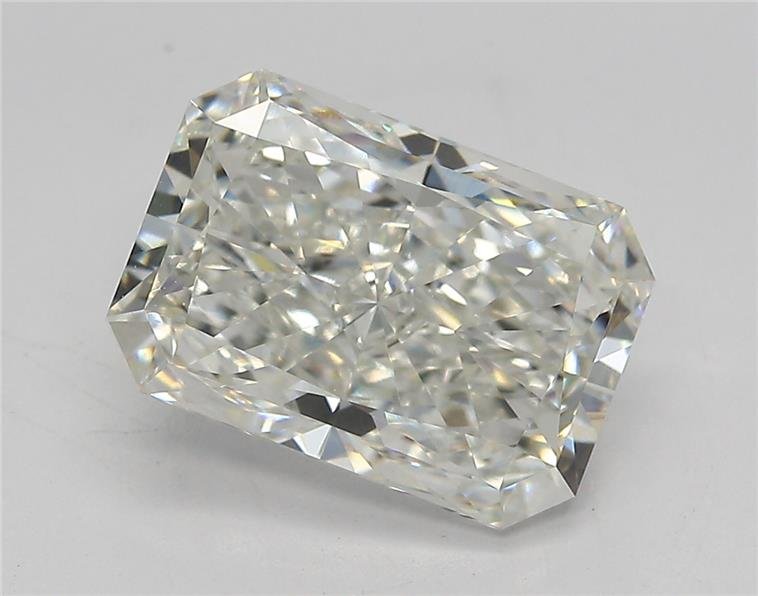 3.10ct F VVS2 Rare Carat Ideal Cut Radiant Lab Grown Diamond
