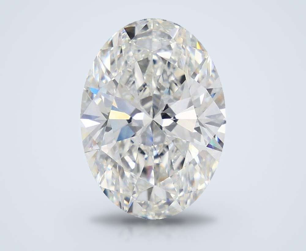 4.57 Carat Oval Lab Diamond
