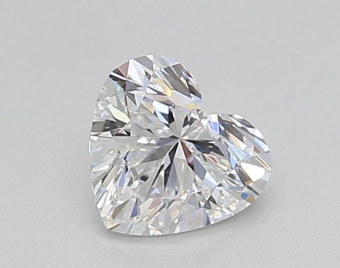 0.59ct D VS2 Rare Carat Ideal Cut Heart Lab Grown Diamond