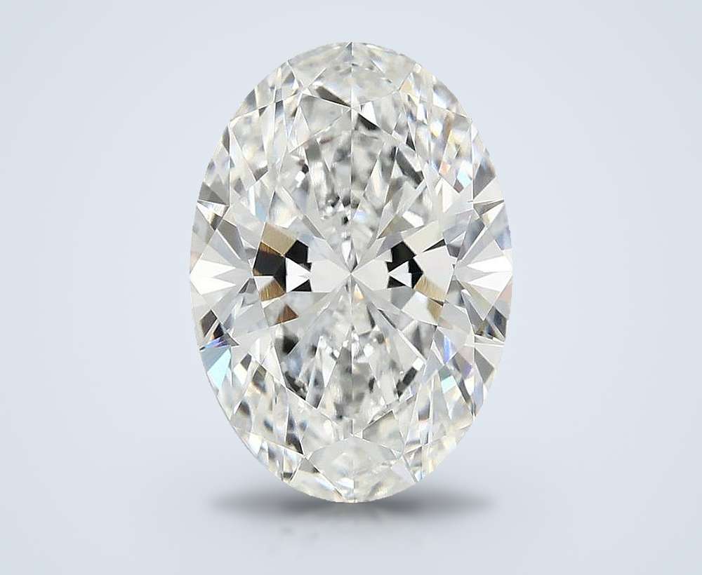3.82 Carat Oval Lab Diamond