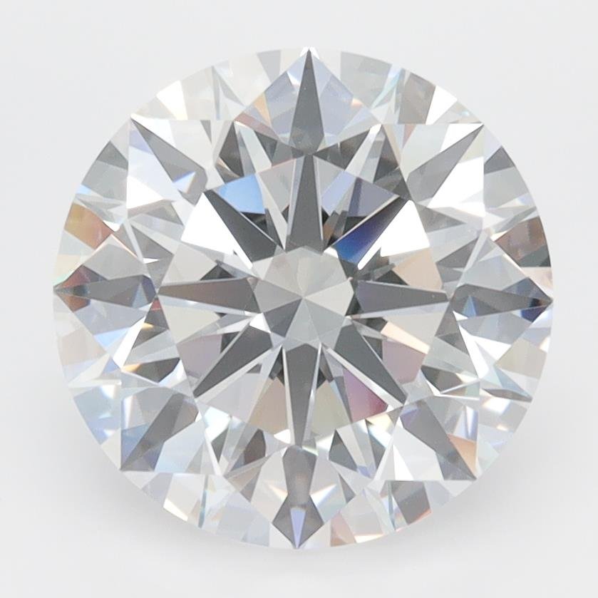 3.41ct D IF Rare Carat Ideal Cut Round Lab Grown Diamond