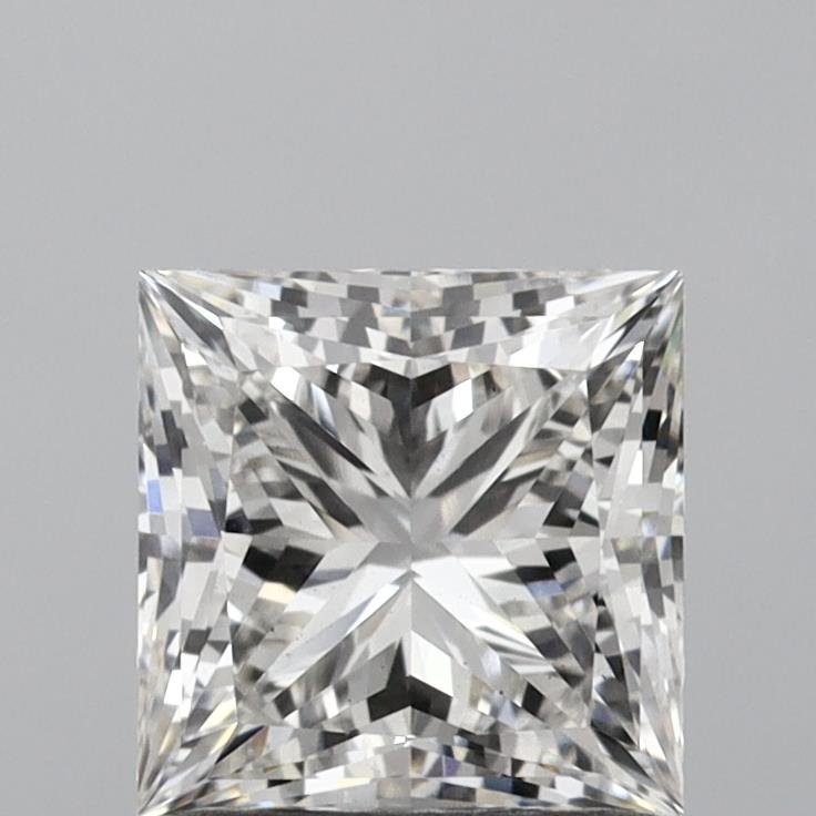 1.37ct G VS1 Rare Carat Ideal Cut Princess Lab Grown Diamond