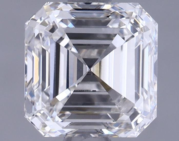 1.29ct F VS1 Rare Carat Ideal Cut Asscher Lab Grown Diamond