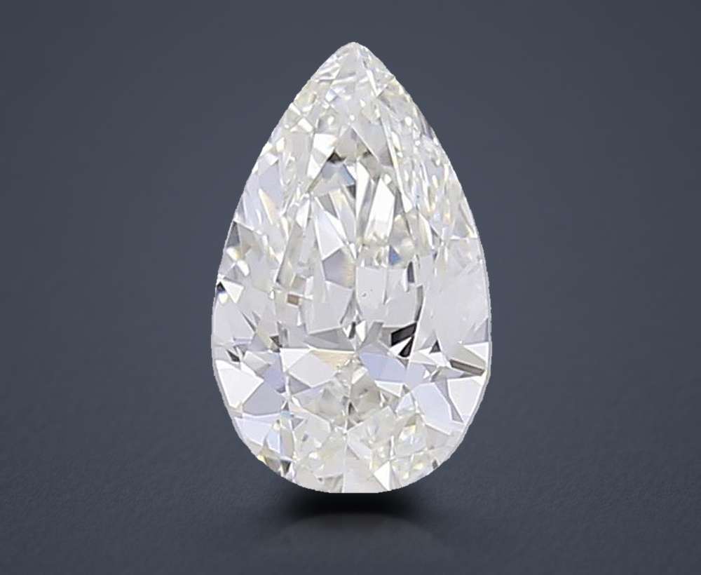 0.84 Carat Pear Lab Diamond