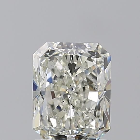 2.02ct J SI2 Rare Carat Ideal Cut Radiant Diamond