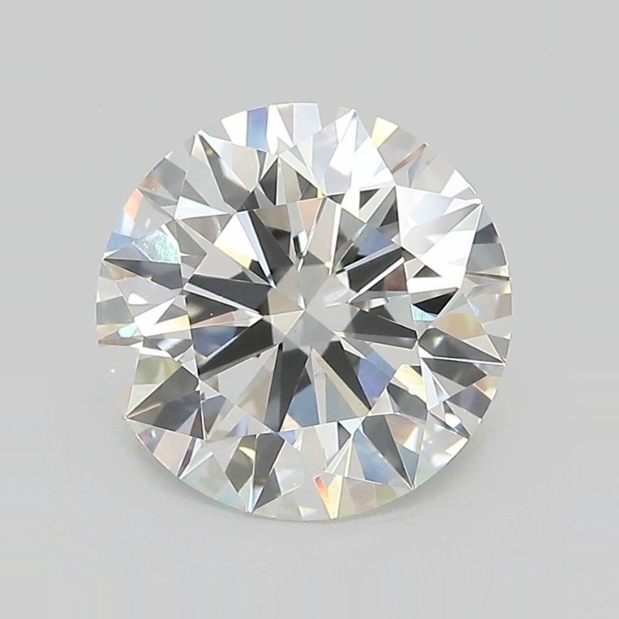 3.27ct F VVS2 Rare Carat Ideal Cut Round Lab Grown Diamond