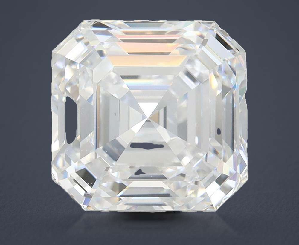 3.86 Carat Asscher Lab Diamond