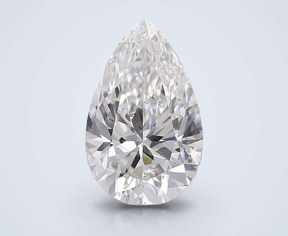 0.59 Carat Pear Lab Diamond