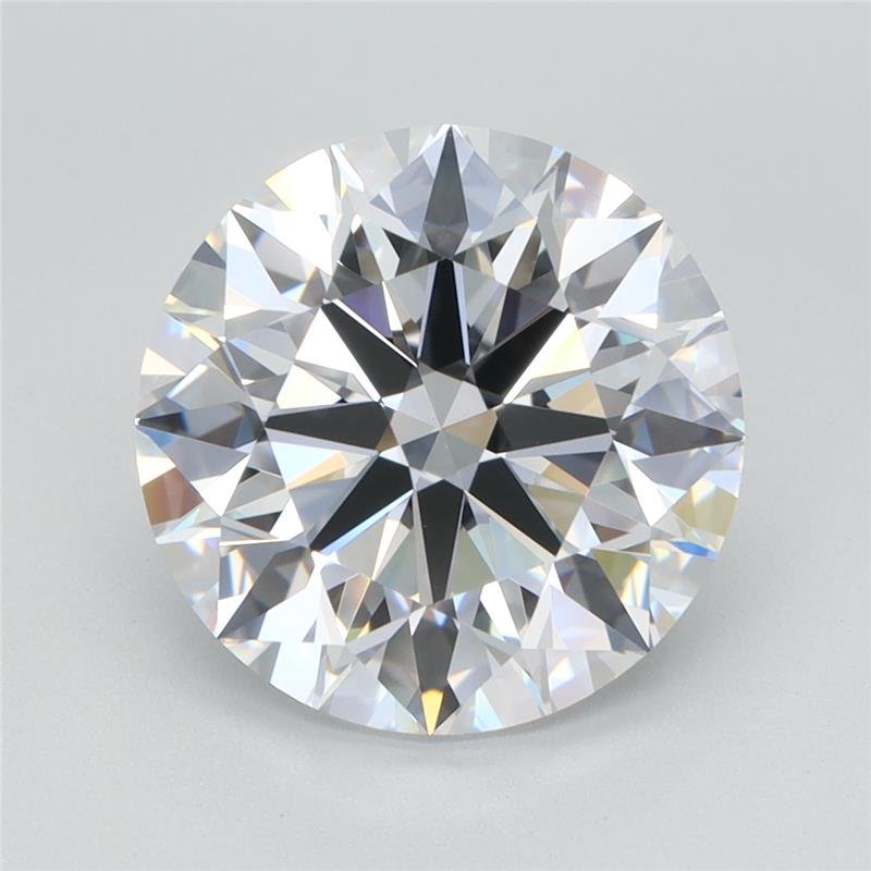 4.31ct D VVS2 Rare Carat Ideal Cut Round Lab Grown Diamond