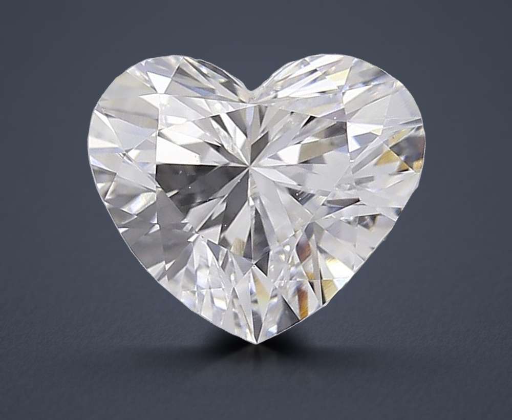 0.98 Carat Heart Lab Diamond