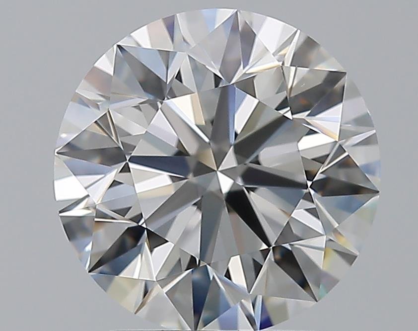 2.61ct F VS2 Excellent Cut Round Diamond