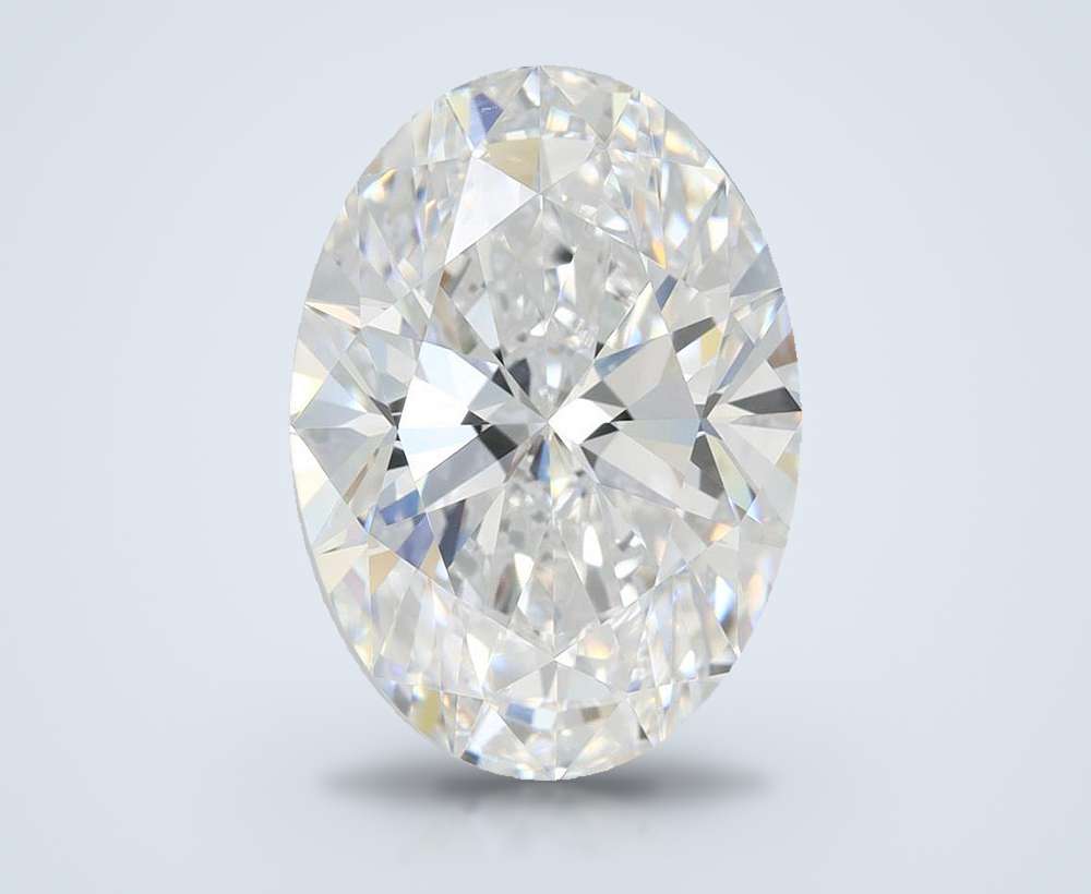 3.86 Carat Oval Lab Diamond