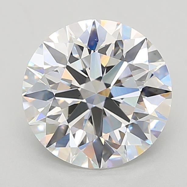 2.14ct E VS1 Rare Carat Ideal Cut Round Lab Grown Diamond