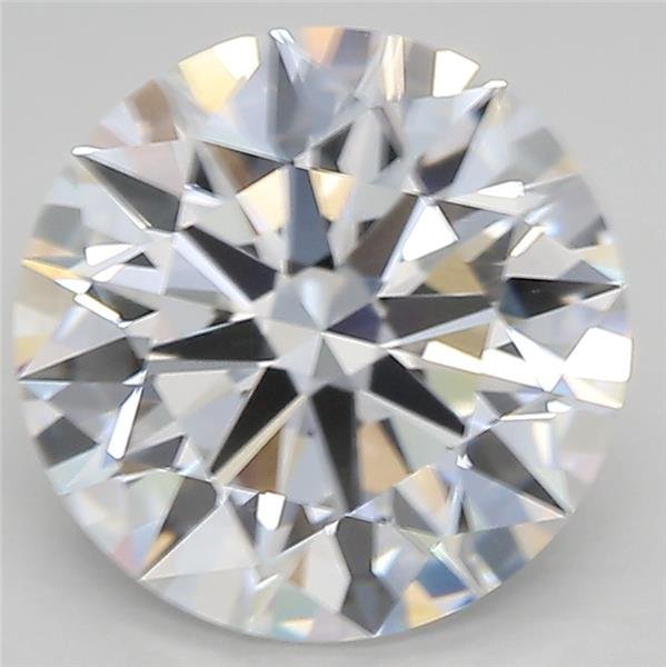 4.06ct D VVS2 Rare Carat Ideal Cut Round Lab Grown Diamond