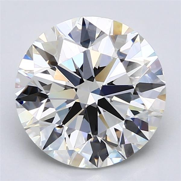 3.50ct H VVS1 Rare Carat Ideal Cut Round Diamond