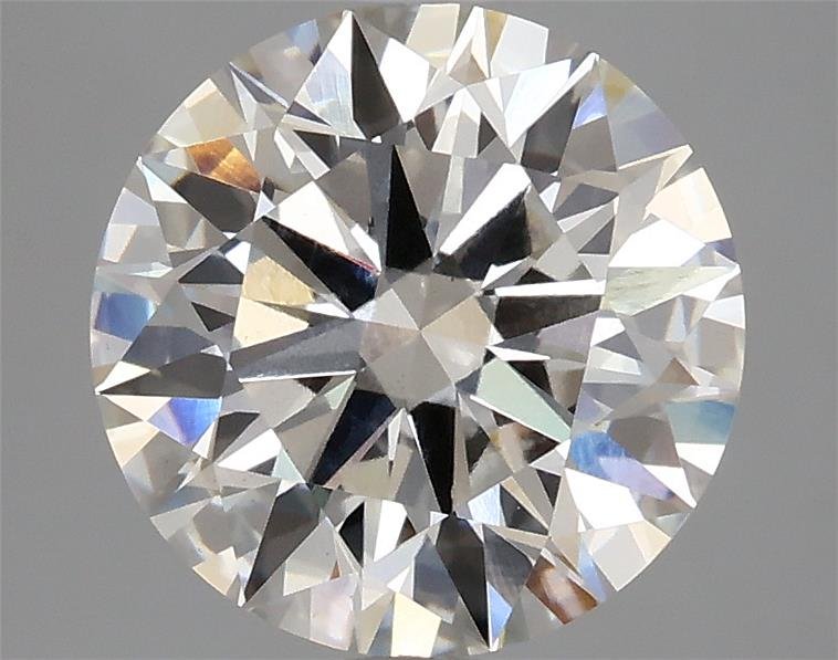 3.37ct H VS2 Rare Carat Ideal Cut Round Lab Grown Diamond