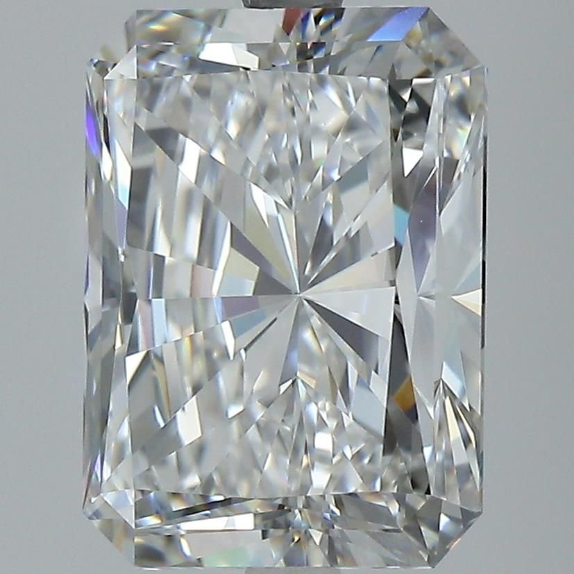 5.50ct E VVS2 Rare Carat Ideal Cut Radiant Diamond