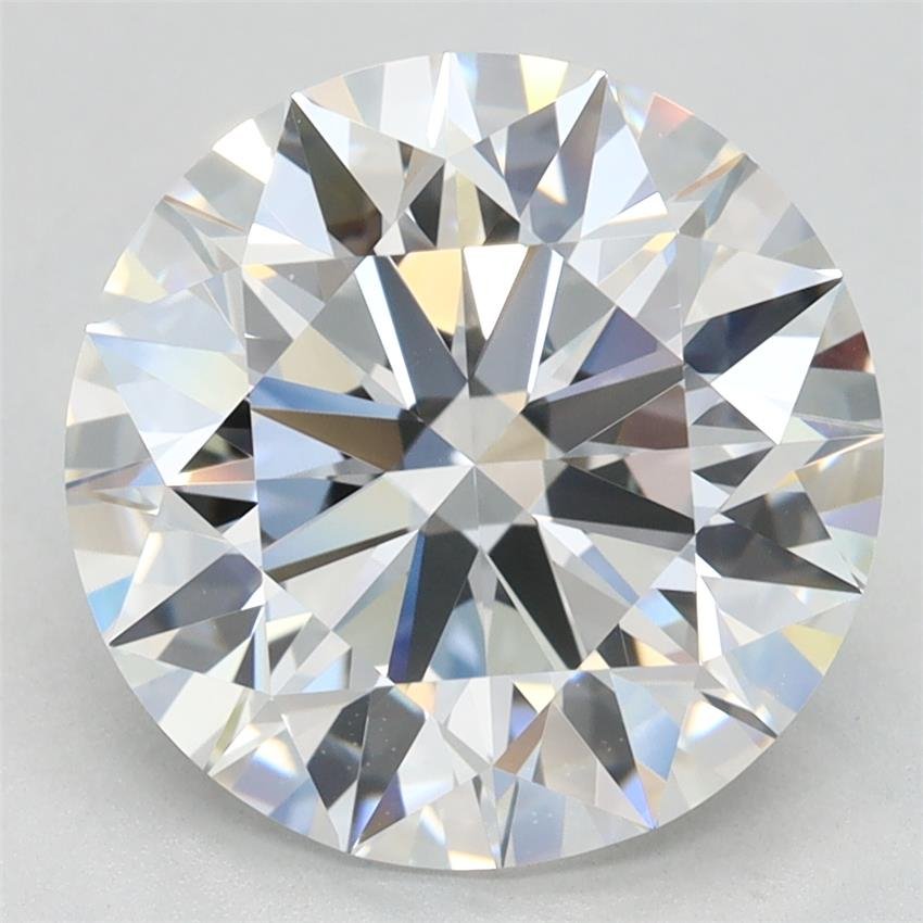 4.04ct D VVS1 Rare Carat Ideal Cut Round Lab Grown Diamond