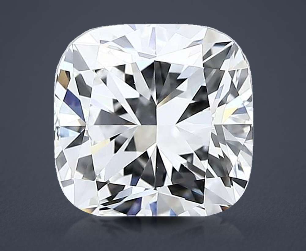 2.53 Carat Cushion Lab Diamond