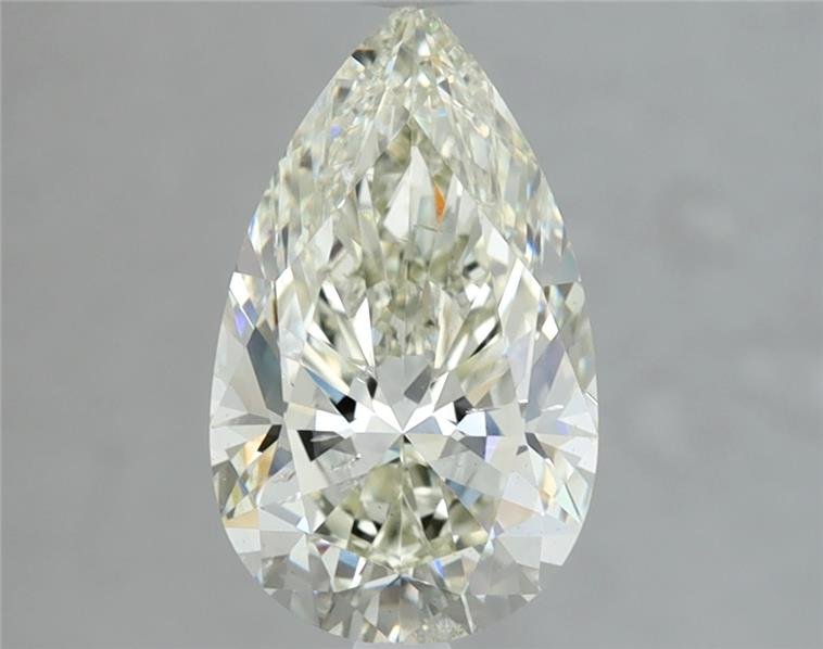 2.06ct J SI1 Rare Carat Ideal Cut Pear Diamond