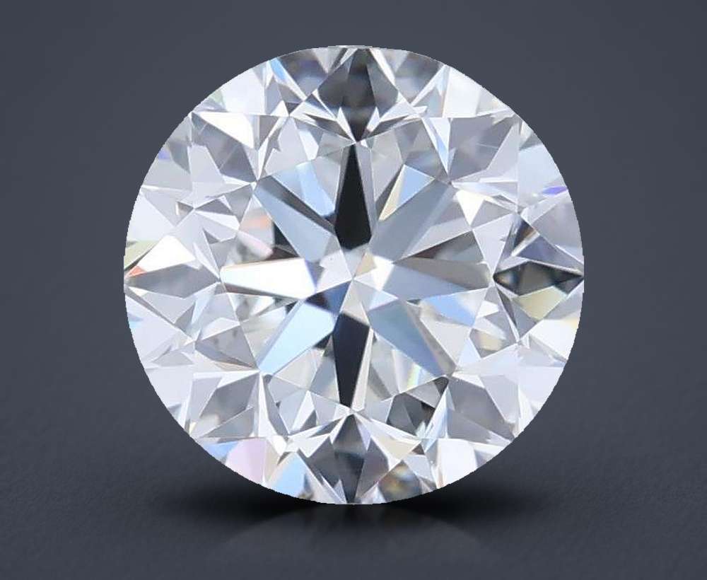 0.90 Carat Round Natural Diamond